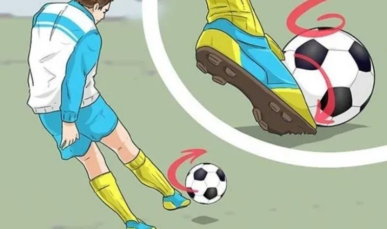 Kỹ Thuật Đá Bóng Bằng Mu Bàn Chân: Hướng Dẫn Chi Tiết 2 Kỹ thuật đá bóng bằng mu bàn chân