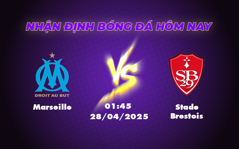 Nhận định soi kèo Marseille vs Stade Brestois Cơ hội củng cố vị trí top đầu 1 marseille stade brestois 28 04 ligue 1