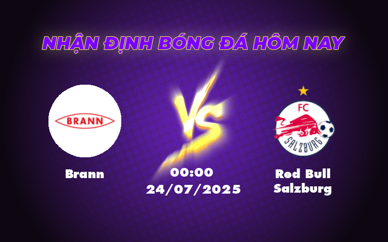 Nhận định soi kèo trận đấu Brann vs Red Bull Salzburg Red Bull Salzburg liệu có giành chiến thắng dễ dàng 1 brann red bull salzburg 24 07 c1