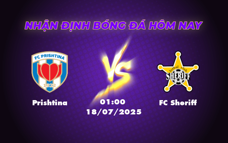 Nhận định soi kèo trận Prishtina vs FC Sheriff Cuộc đối đầu không cân sức 1 prishtina fc sheriff 18 07 c2