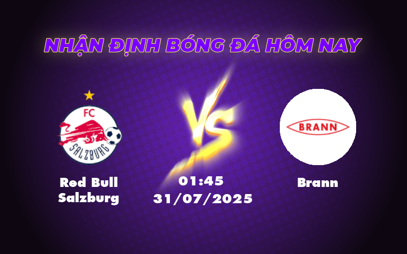 Nhận định soi kèo Red Bull Salzburg vs Brann Lợi thế áp đảo cho đội chủ nhà 1 red bull salzburg brann 31 07 c1